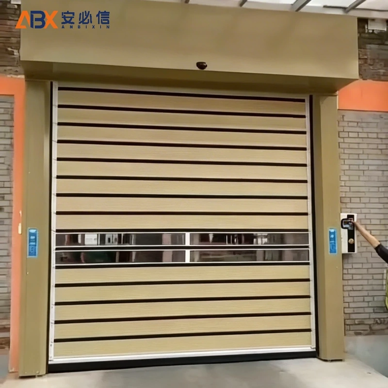 咸宁市螺旋式高速门